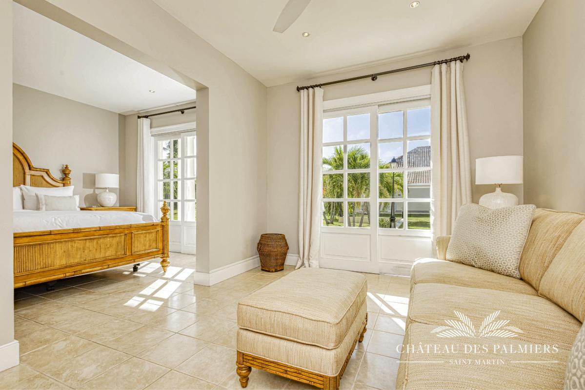 32.Location villa Chateau des Palmiers accés mer Terres Basses Saint Martin